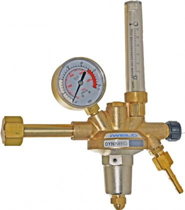 IWELD, DYNAREG, CO2 nyomáscsökkentő, rotaméteres, 230/30l/min