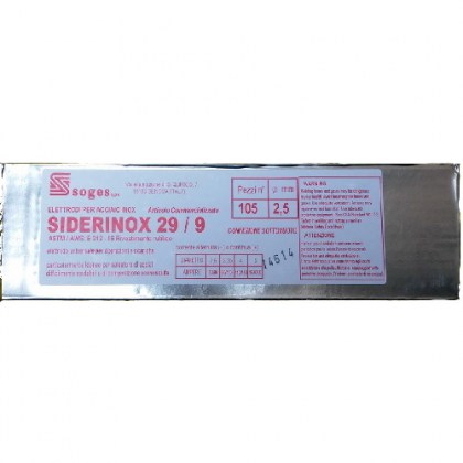 siderinox 29/9 elektróda